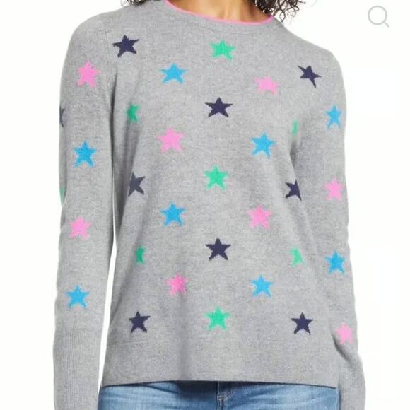 Halogen Star 100% Cashmere Sweater Gray Size Small - Picture 9 of 9